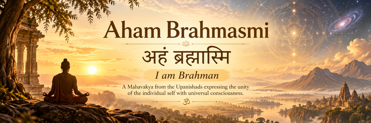 Aham Brahmasmi Meaning: "I Am Brahman" Explained